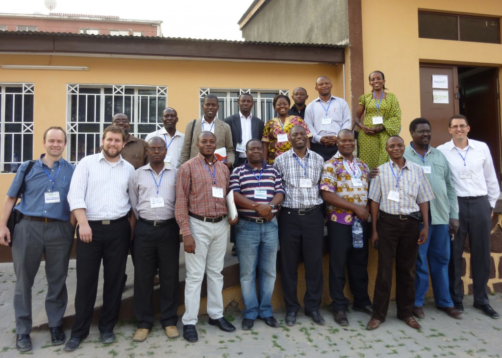 Walter with DRC and RC staff