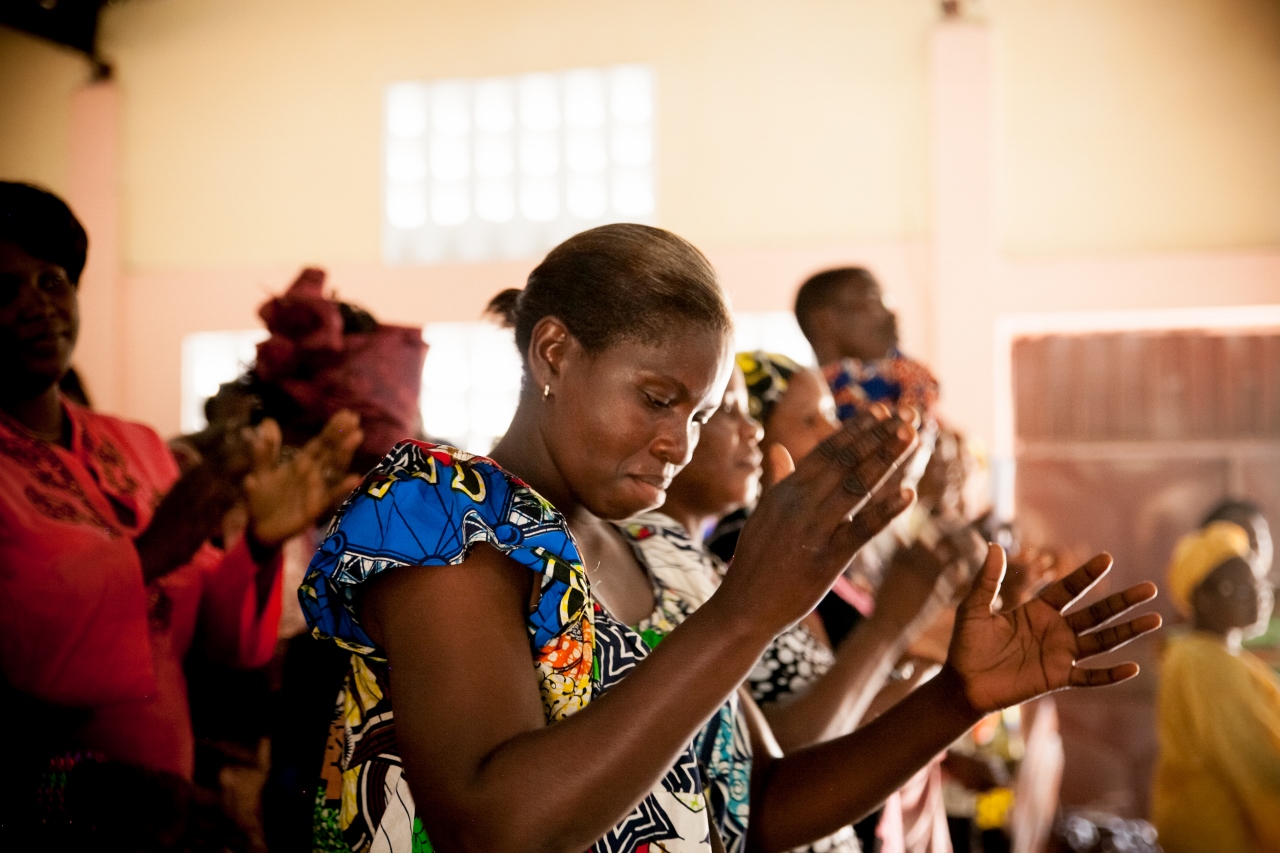 Worship in Congo